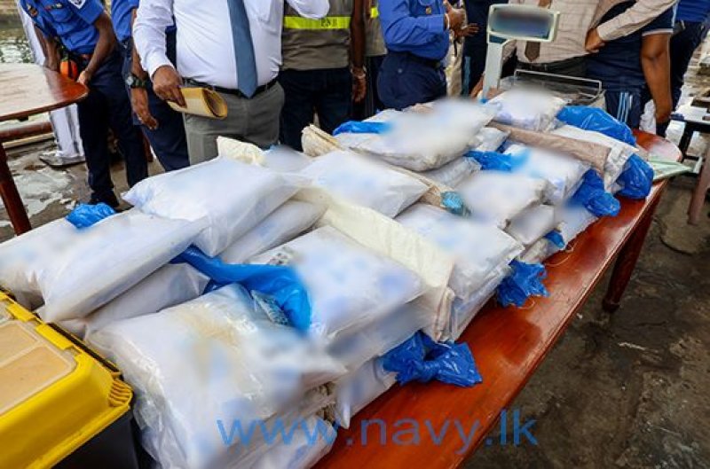 Navy seizes fishing trawler carrying 66kg of heroin 