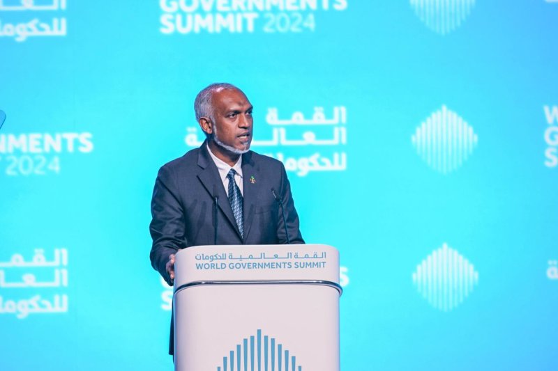 Maldives President attends the World Governments Summit 2024