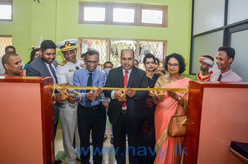 Navy provides Osmosis (RO) plant to Walasmulla Base Hospital
