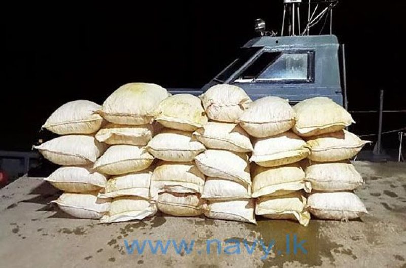 Navy recovers about 778kg of smuggled dried turmeric 