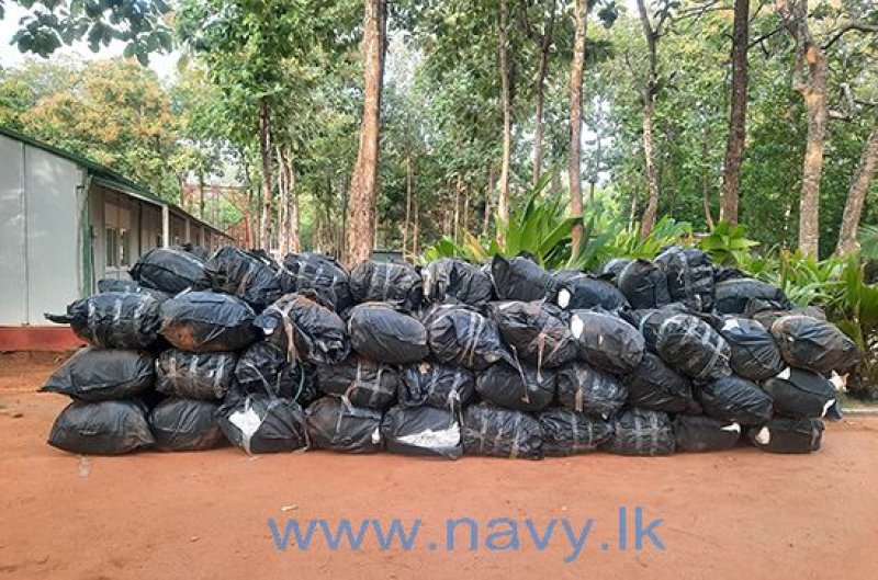 Navy takes hold of about 2223kg of smuggled Tendu leaves