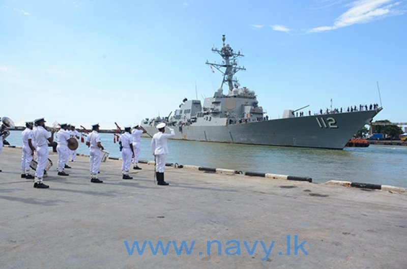 USS Michael Murphy Arrives in Colombo