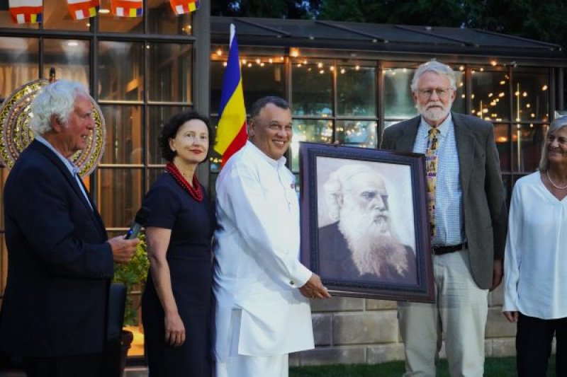 SL Embassy in Washington commemorates Col.Henry Steel Olcott