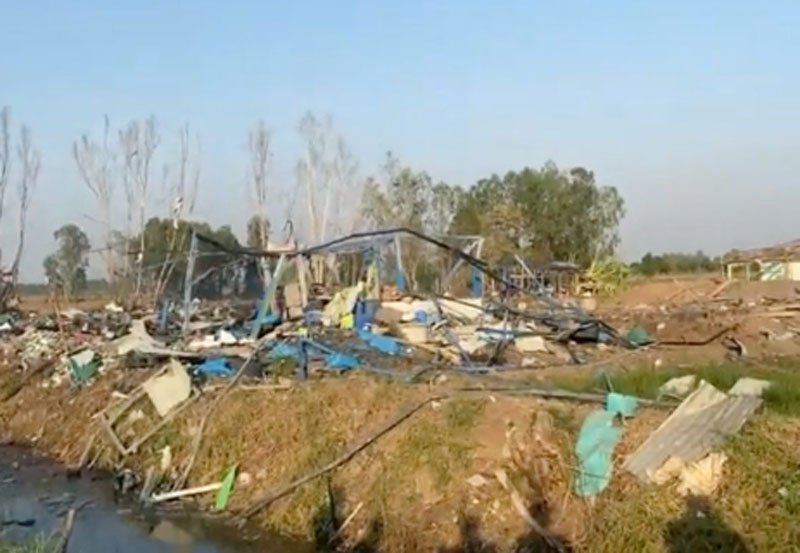 Around 20 killed in explosion at Thai firework factory