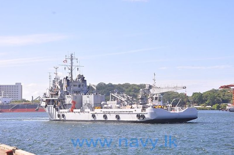 INS &lsquo;Nireekshak&rsquo; arrives in Trincomalee