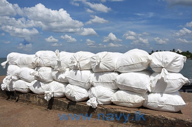   Navy takes hold  over 1670kg of Kendu leaves 
