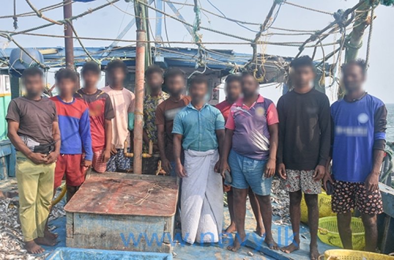 14 Indian Fishermen Arrested for Poaching in Waters
