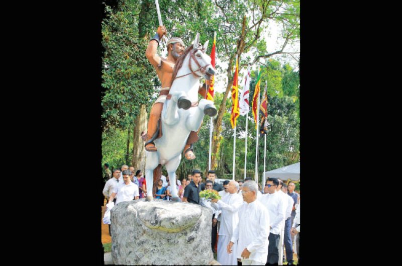  175th commemoration of National Hero Weera Puranappu 