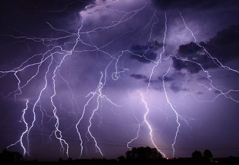 Advisory issued for severe lightning