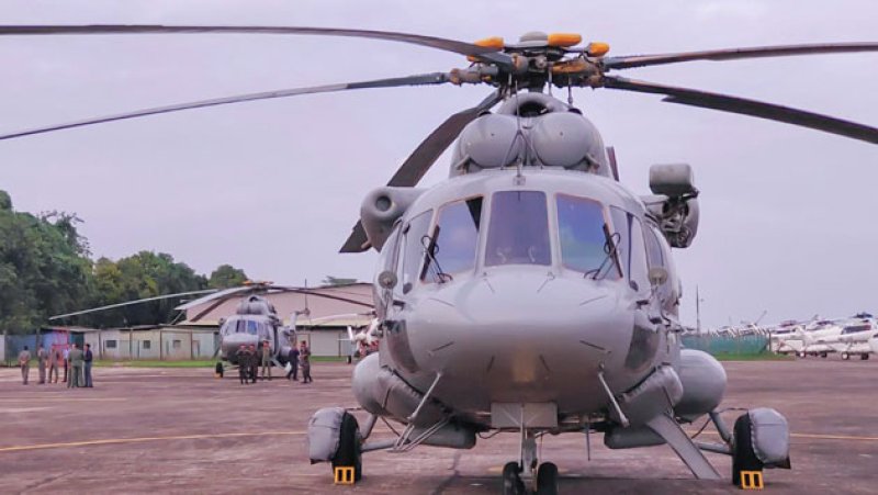 Indian helicopters arrive to support Sri Lanka&rsquo;s rescue 