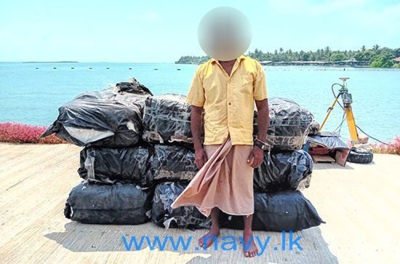 Navy apprehends suspect with about 288kg of Tendu leaves
