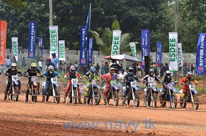 Navy riders speed to victory in Mahameruwa Supercross
