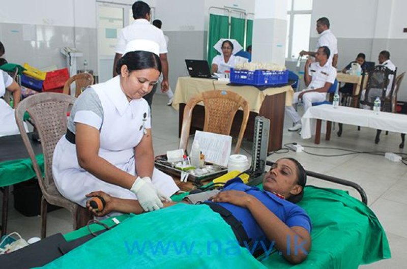 SL Navy conducts blood donation campaign