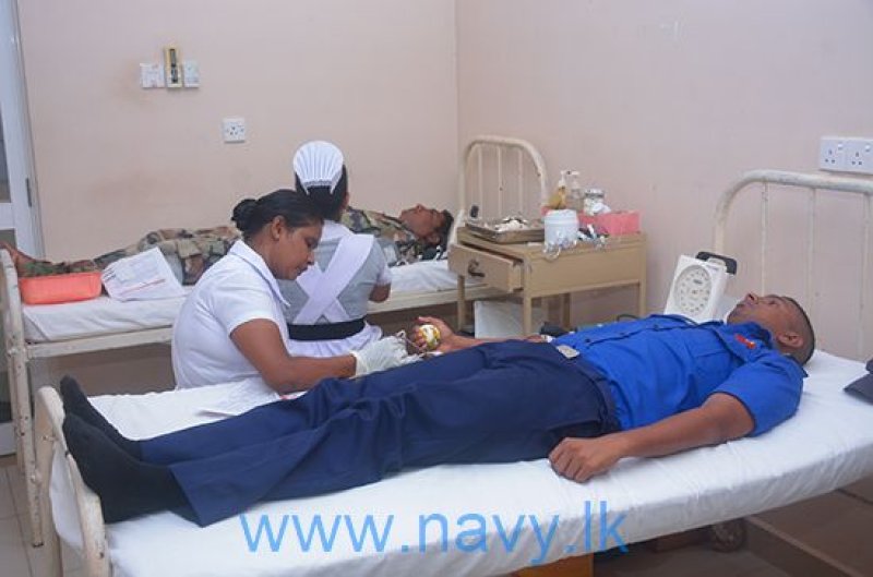 SL Navy conducts blood donation campaign in E/ Naval Command