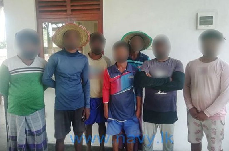 Navy aarrests 52 persons engaged in illegal fishing
