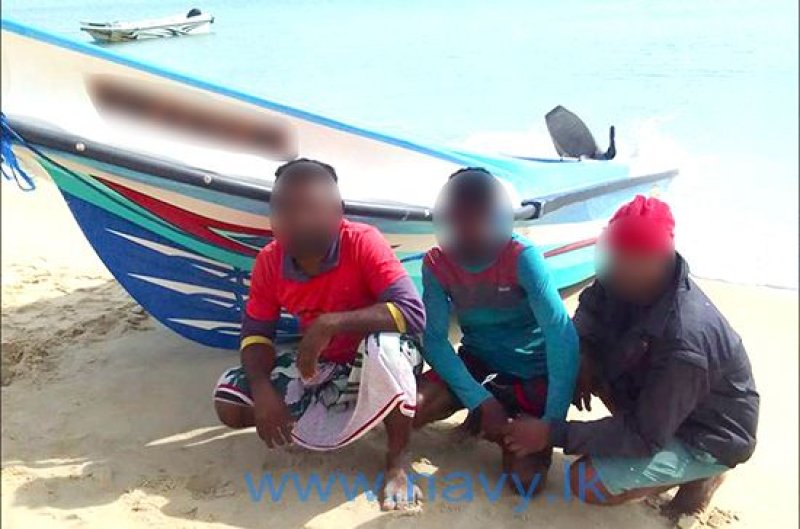 Navy aarests 16 persons for engaging in illegal fishing