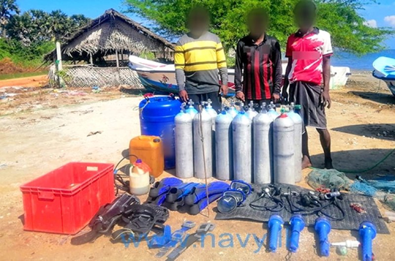 Navy apprehends 06 persons for engaging in illegal fishing