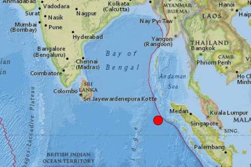 6.6-Magnitude earthquake hts North Sumatra, No Tsunami 