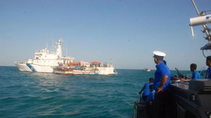 10 suspects arrested with 200 kgs of heroin in SL waters