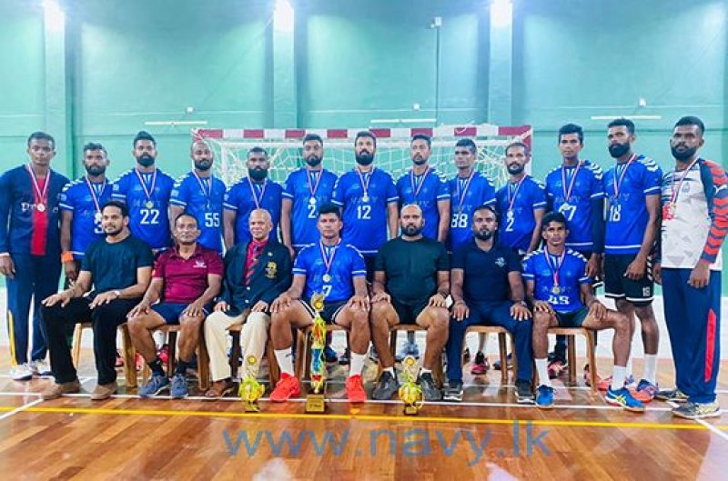 Navy men's handball team secures second place in 02nd NHC