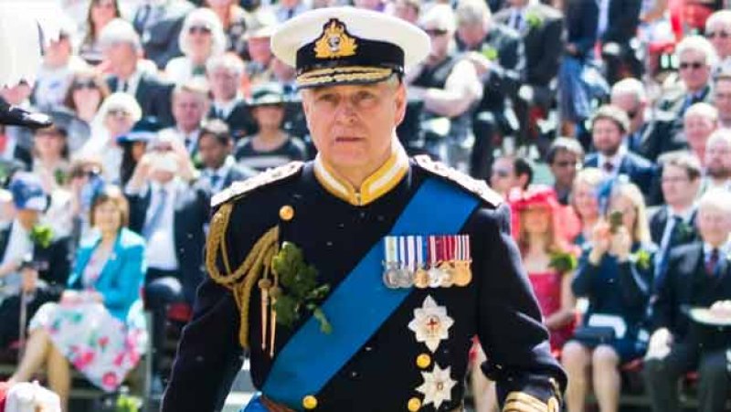 King to strip Andrew of his final military title