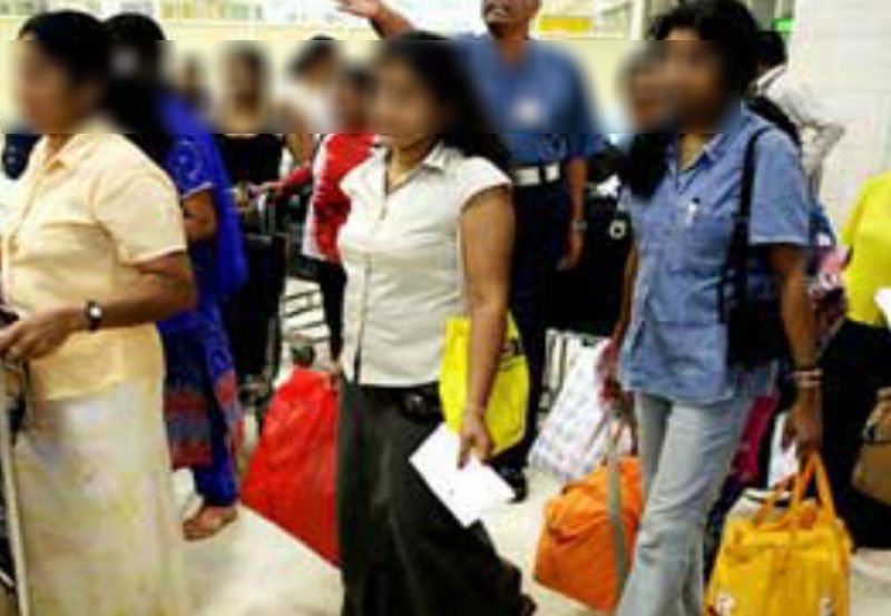 54 stranded Sri Lanka expatriates in Kuwait arrive 