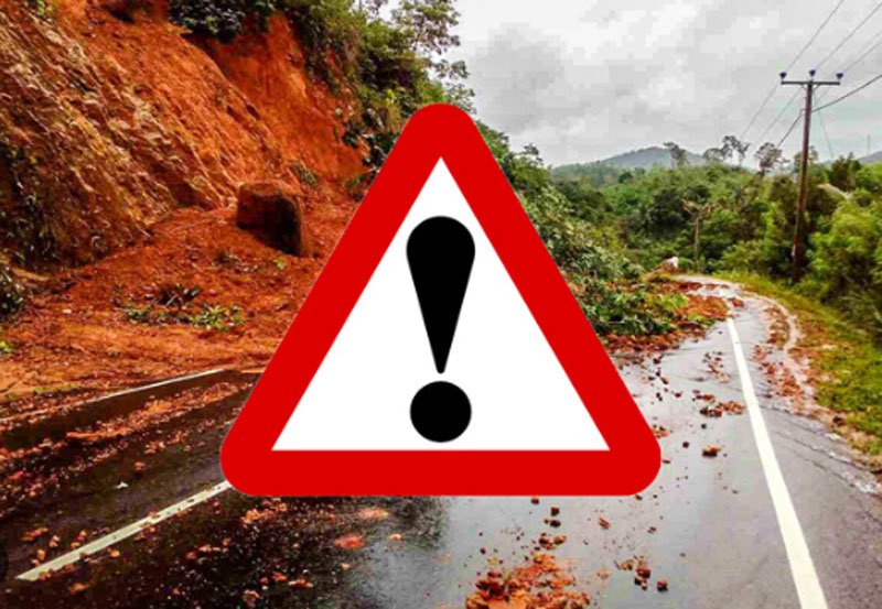 Landslide early warnings issued to 10 districts
