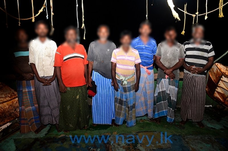 Navy seizes 2 Indian fishing boats poaching in SL  waters
