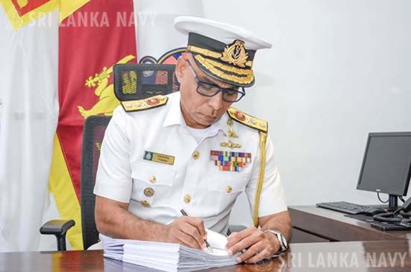 RA  Ravindra Tissera assumes duties as Commander Eastern Nav
