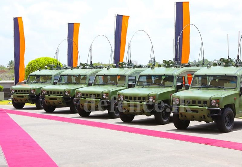 China donates highly-developed military automobiles to SL