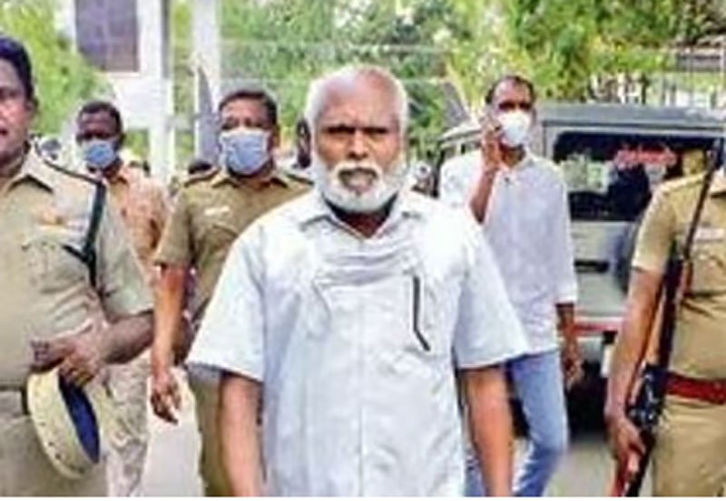 Released convict in Rajiv Gandhi assassination case dies