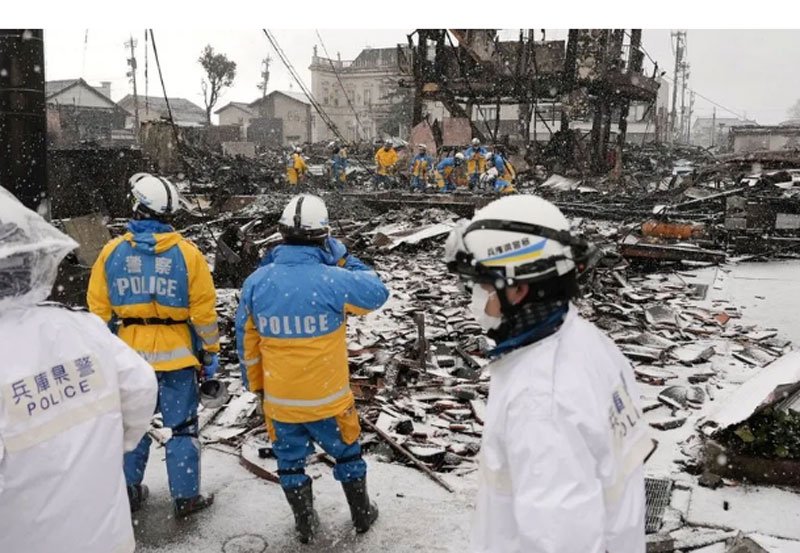 Japan earthquake death toll rises to 161