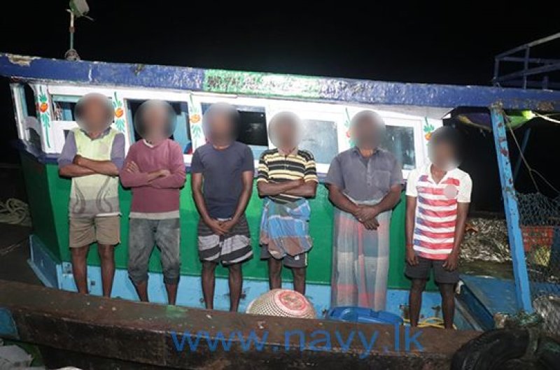 Navy seizes 03 poaching trawlers in Sri Lankan waters