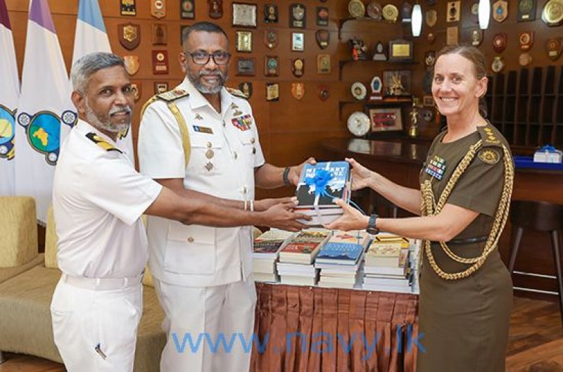 Australian HC provides educational resources to Navy