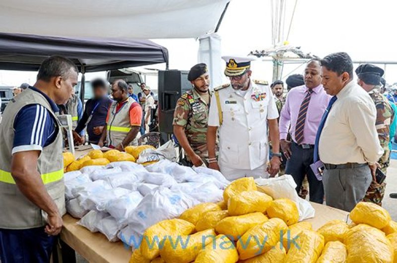 Navy intercepts fishing trawler with over 191kg of heroin 