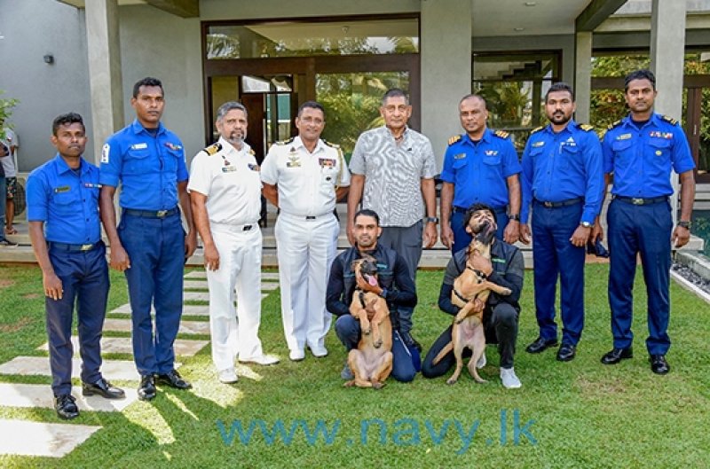 Navy&rsquo;s Dog Unit receives 02 Belgian Malinois puppies