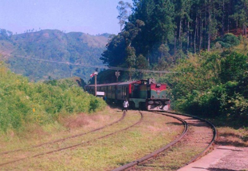 Train services on up-country line hampered