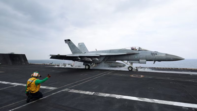 US deploys jets &amp;  warships as Iran threatens Israel
