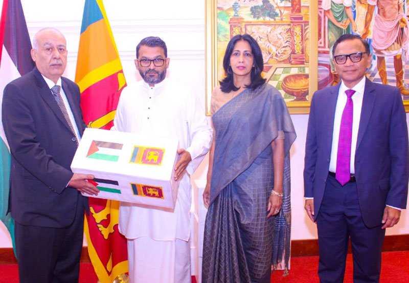 Sri Lanka donates Ceylon Tea to the People of Palestine