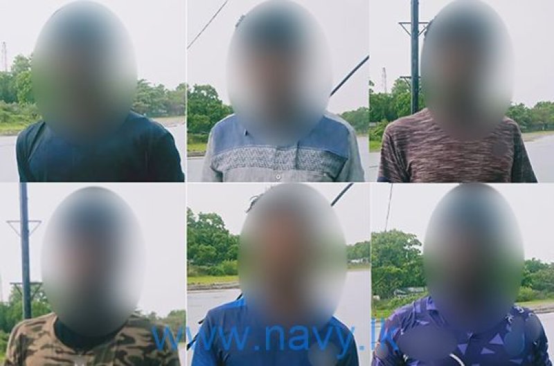 Navy apprehends 08 persons for engaging in illegal fishing