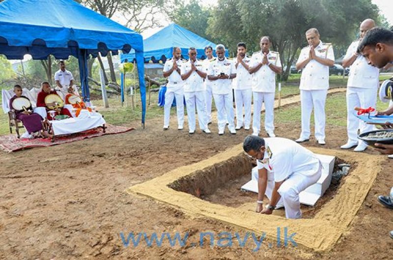 Foundation stone laid for holiday bungalow in Katharagama