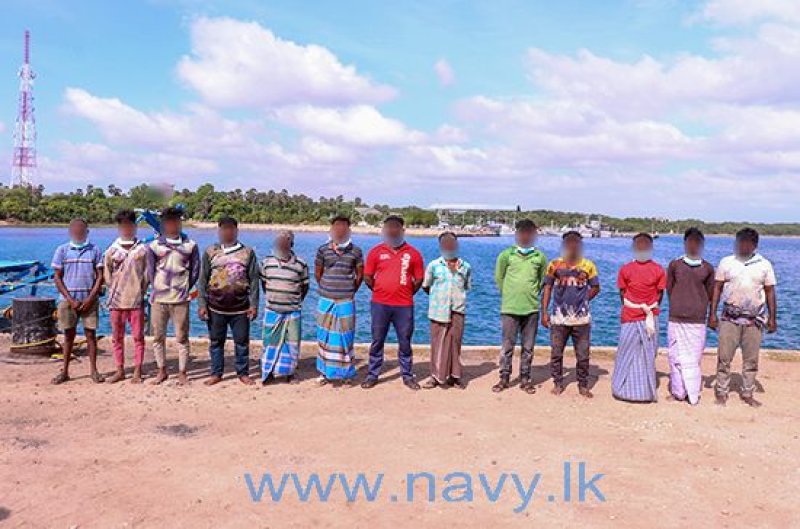 Navy seizes 03 Indian trawlers for poaching in SL waters