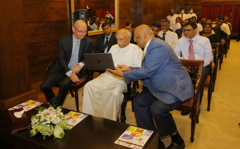 Prime Minister  launches the SL Ocean Forecast website