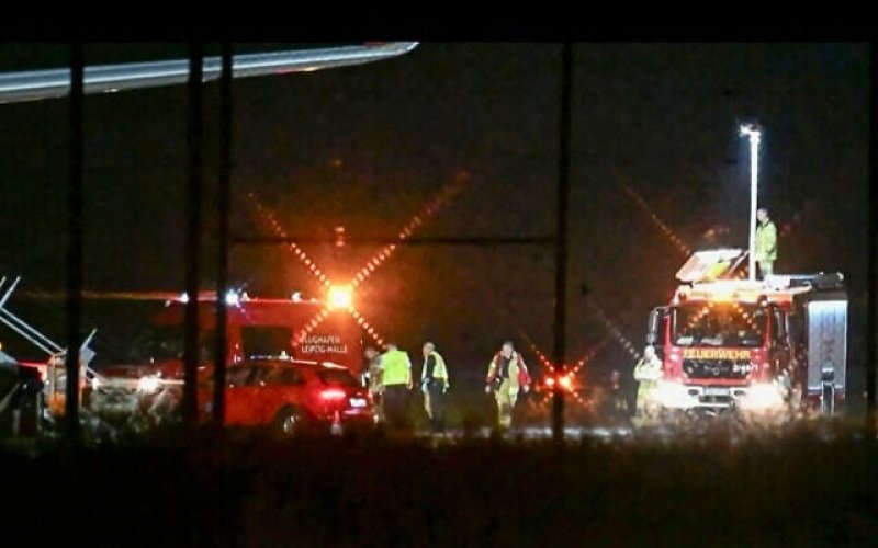 Drone carrying explosives found at German airport