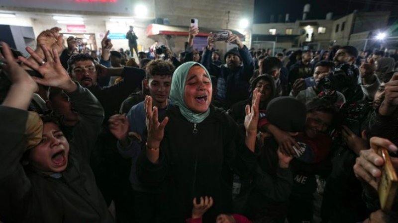 Celebrations in Gaza as Israel, Hamas Agree on Ceasefire