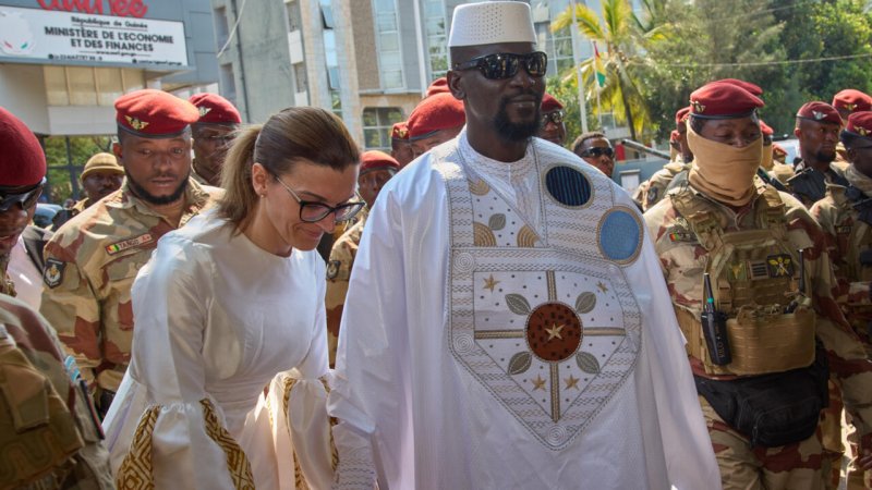 Guinea coup leader Doumbouya wins presidential election