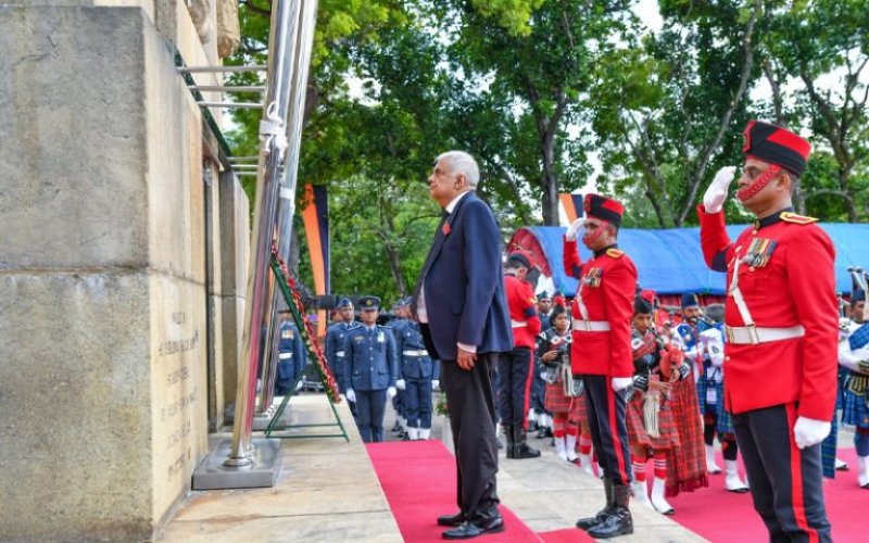 President Presides Over Armed Forces Remembrance Day 
