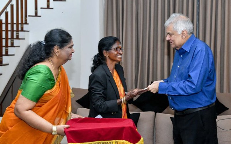 Prez Engages with Ms Akila Celebrating her Int. Achievements