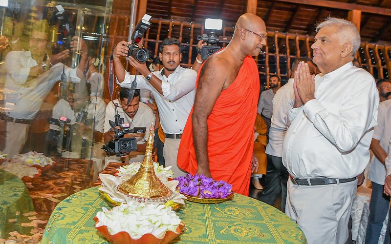 President Participates in Multiple Vesak Celebrations 