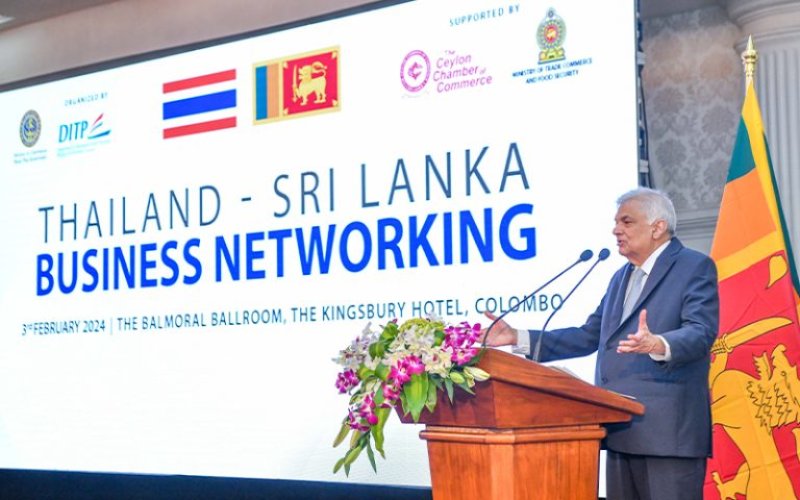 Prez Unveils Visionary Blueprint for SL-Thai partnership
